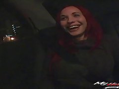 Red haired babe with big tits and deep throat, Nessa is getting fucked very hard