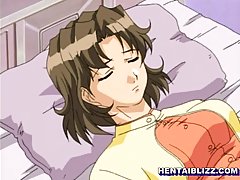 Pregnant Hentai woman is getting fucked until her lover explodes from pleasure inside her pussy