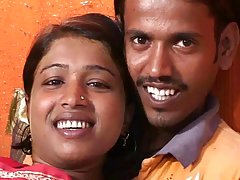 Indian lady and her husband are doing it in front of the camera, because they need money