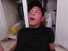 Sydney is getting fucked in the middle of the day by a very horny plumber