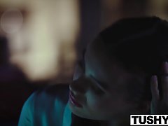 Lana Rhoades is getting her ass hole fingered and enjoying every single second of her adventure