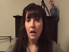 Fat brunette was caught rubbing her soaking wet pussy, and got fucked the way she needed it