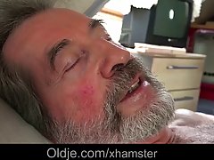 Wealthy, elderly guy is often having sex with slutty teens who like to fuck for money