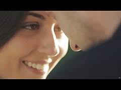 Beautiful virgin girl is fucking her new friend for the first time, in her bedroom