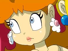 Cartoon princess was eager to have sex, so she fucked the first guy she had stumbled upon