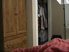 Horny brunette is rubbing her pussy while talking to her lover, because she needs an orgasm