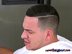 Sexy blonde with braided hair, Bailey Brooke got down and dirty with her mom's new lover