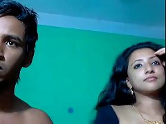 Indian couple decided to have sex in front of the web camera, just for fun