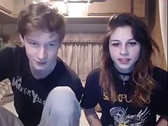 Teen couple decided to make a video of themselves while they are having wild sex